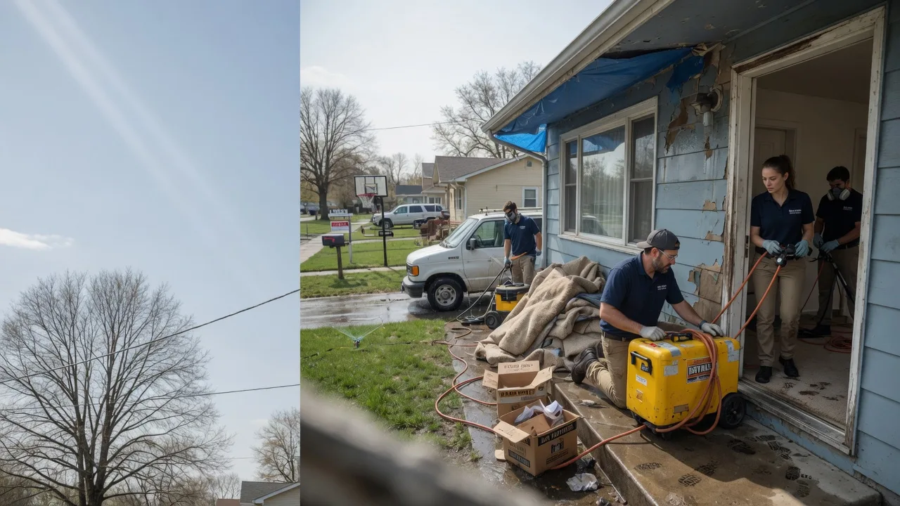 Basement Flood Cleanup in Albion, ID near me